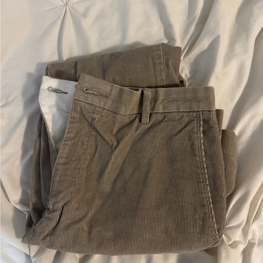Men's Tan Corduroy Pants